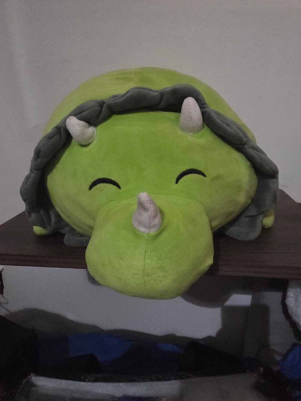 Triceratops Dinosaur Plush Pillow Smoochy Pals